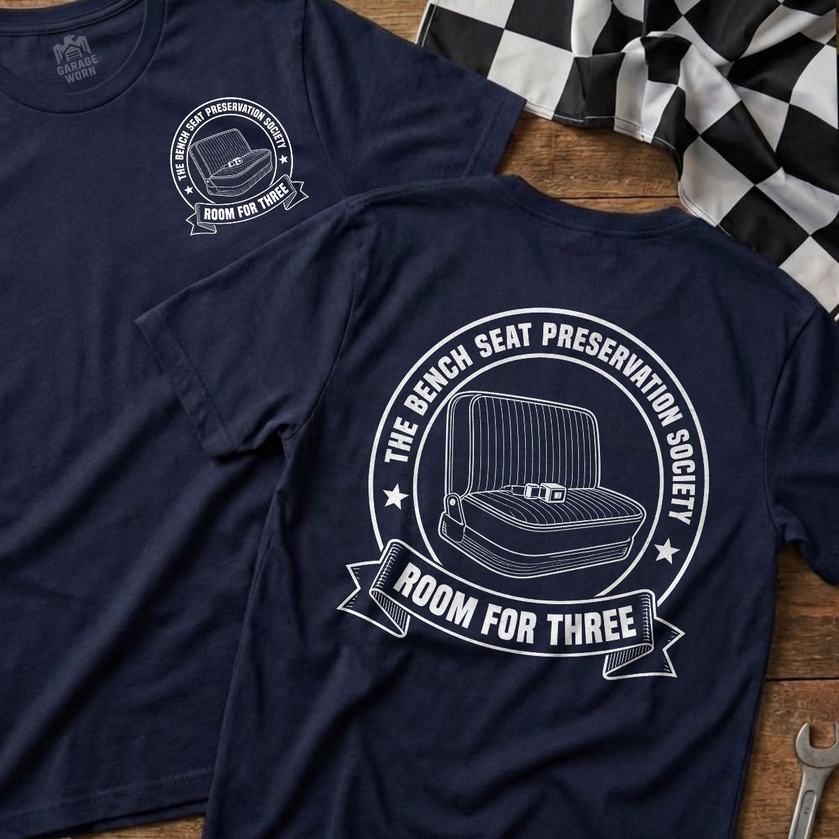 Navy | Front & Back