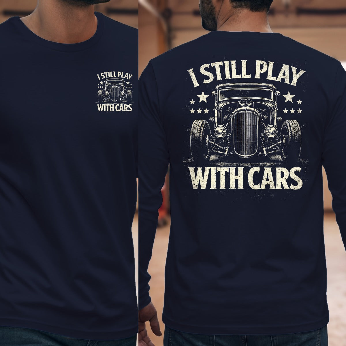 Navy | Front & Back