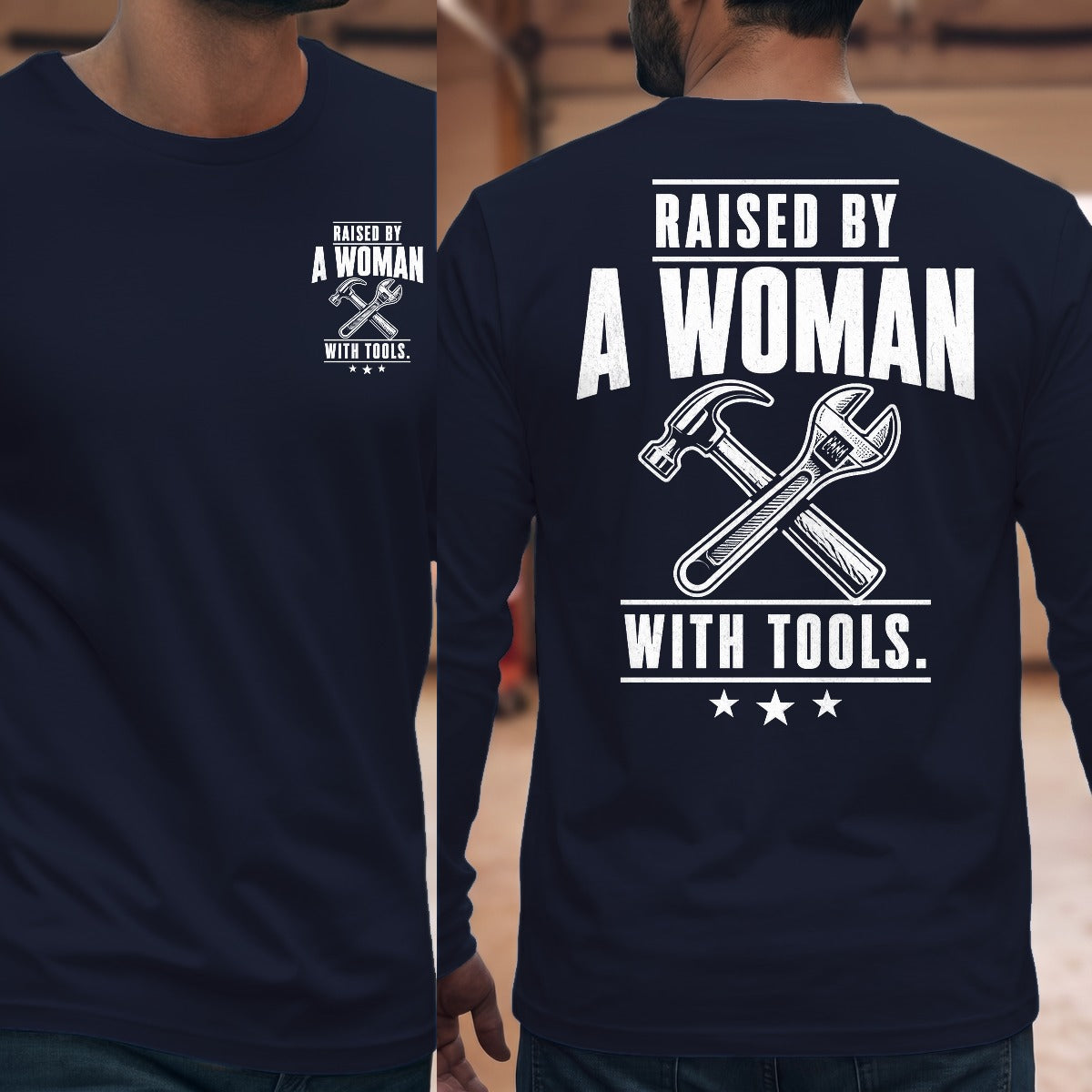 Navy | Front & Back