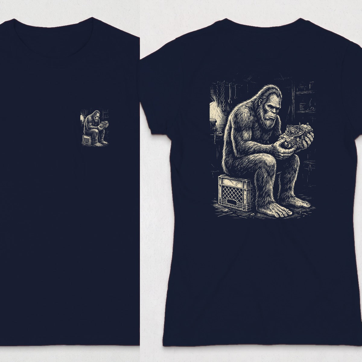 Navy | Front & Back