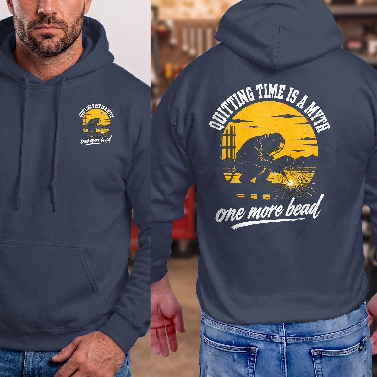 Navy | Front & Back
