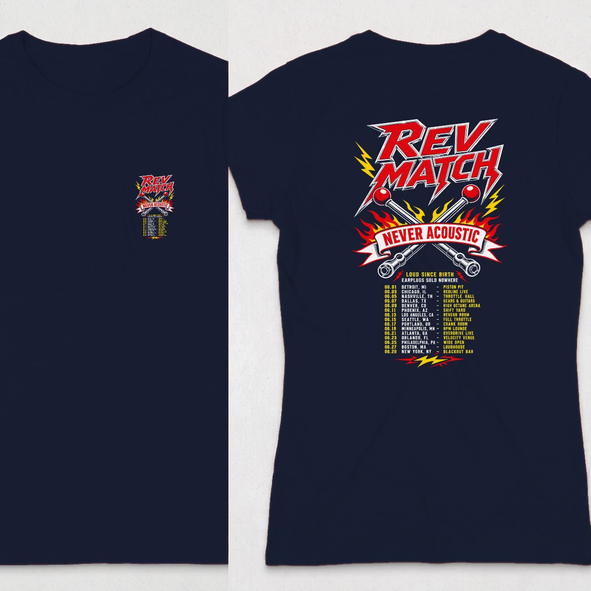 Navy | Front & Back