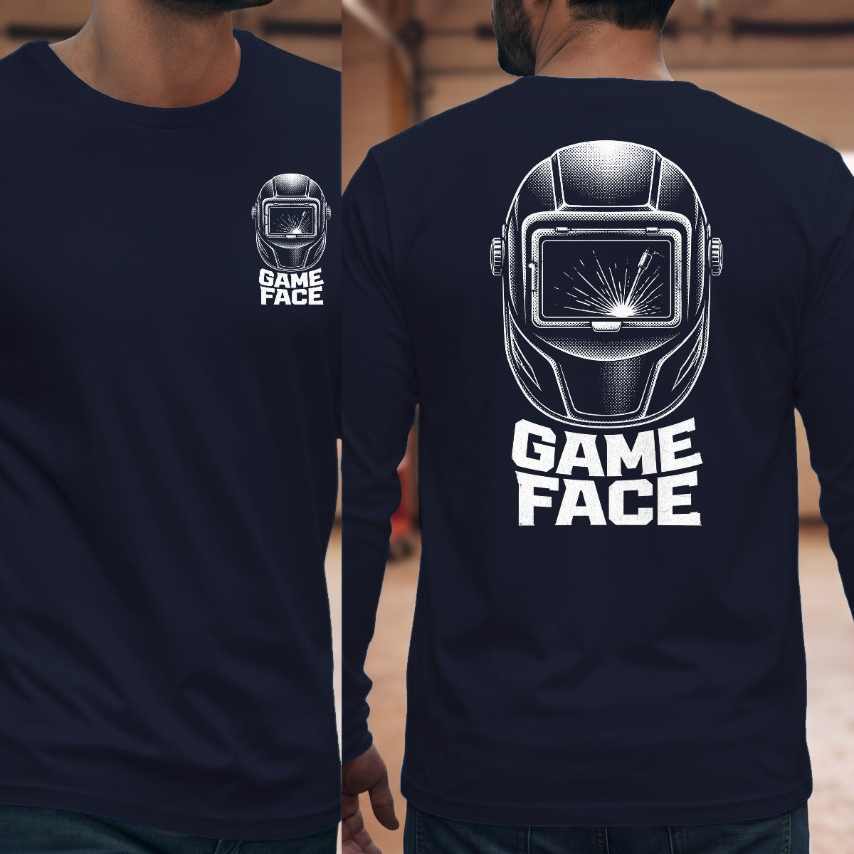 Navy | Front & Back