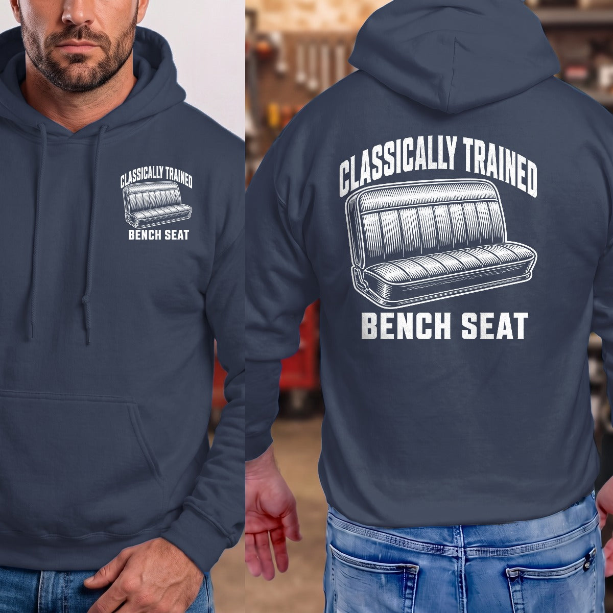 Navy | Front & Back