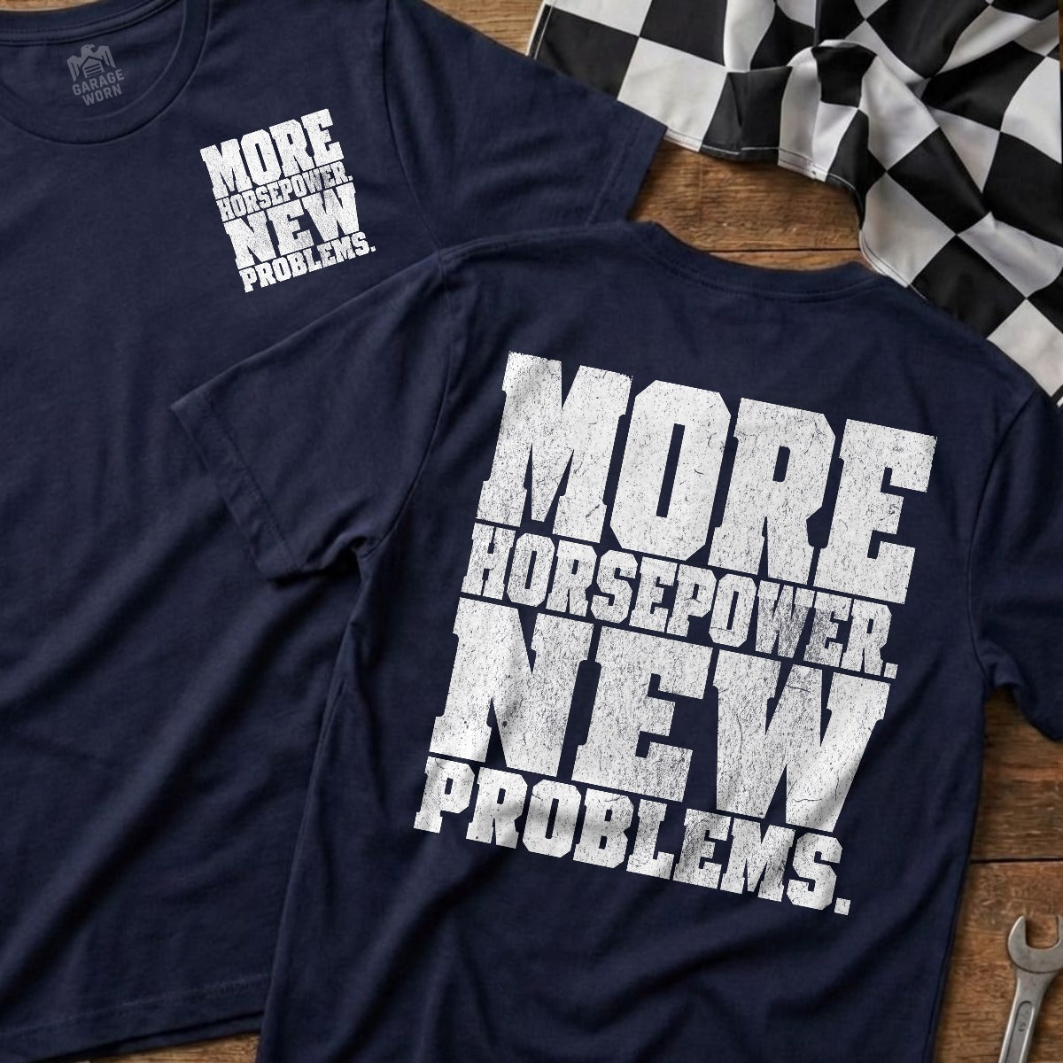 Navy | Front & Back