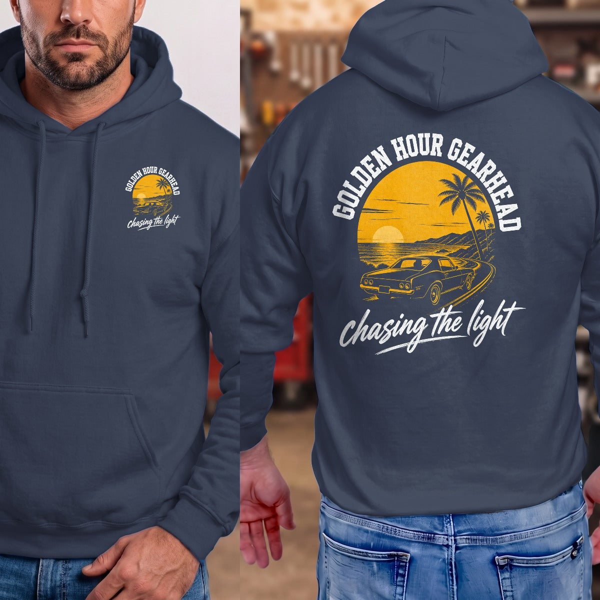 Navy | Front & Back