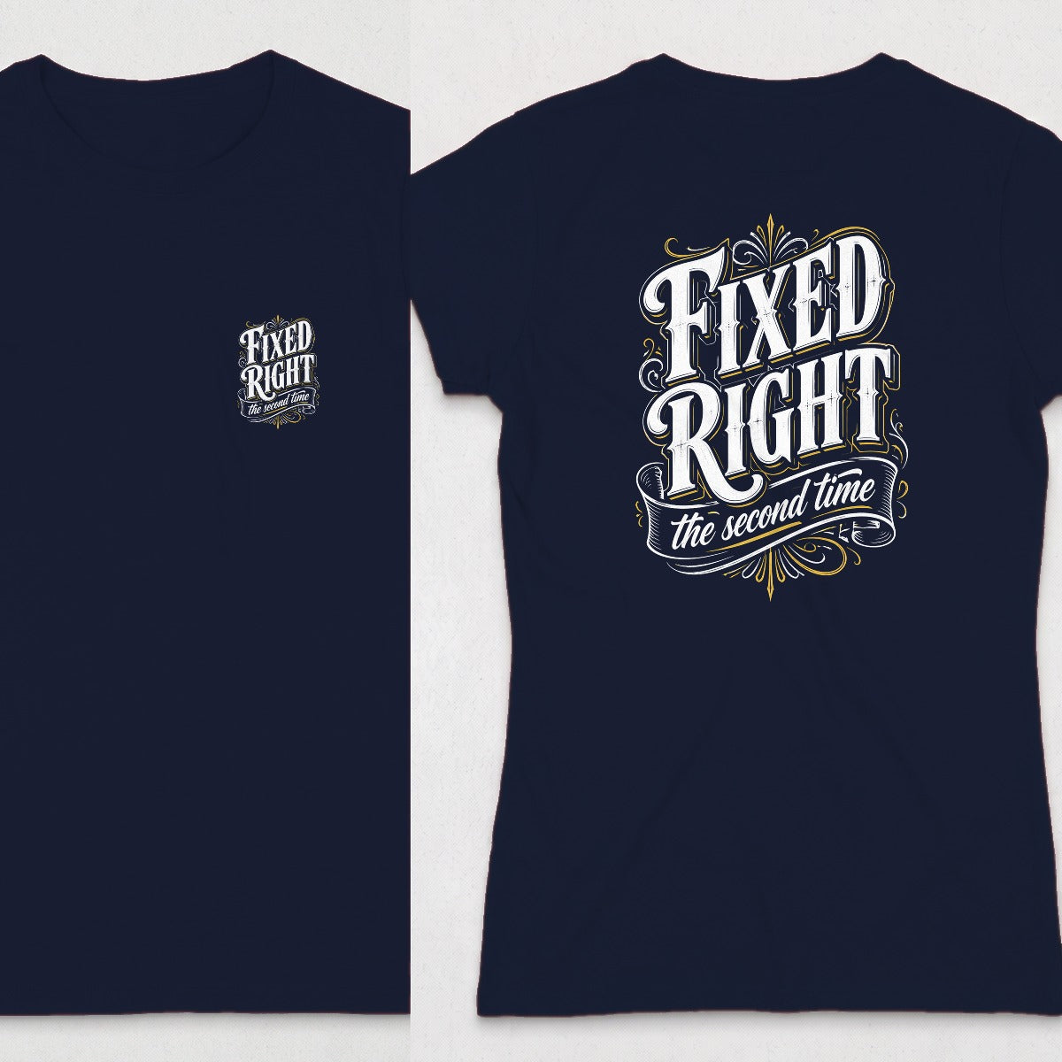 Navy | Front & Back
