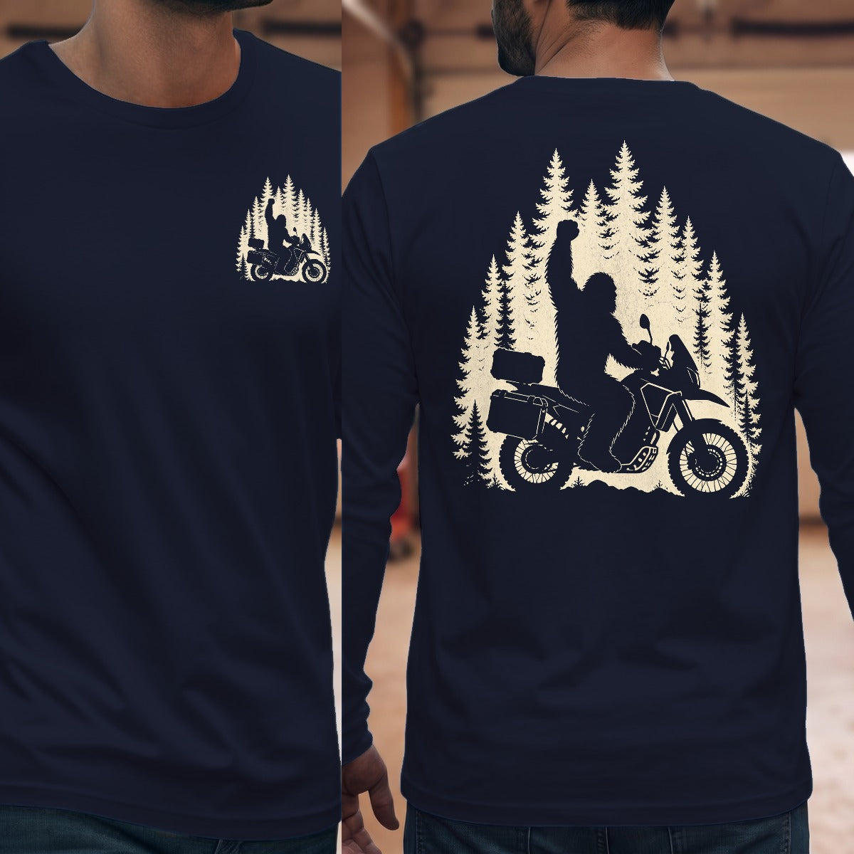 Navy | Front & Back