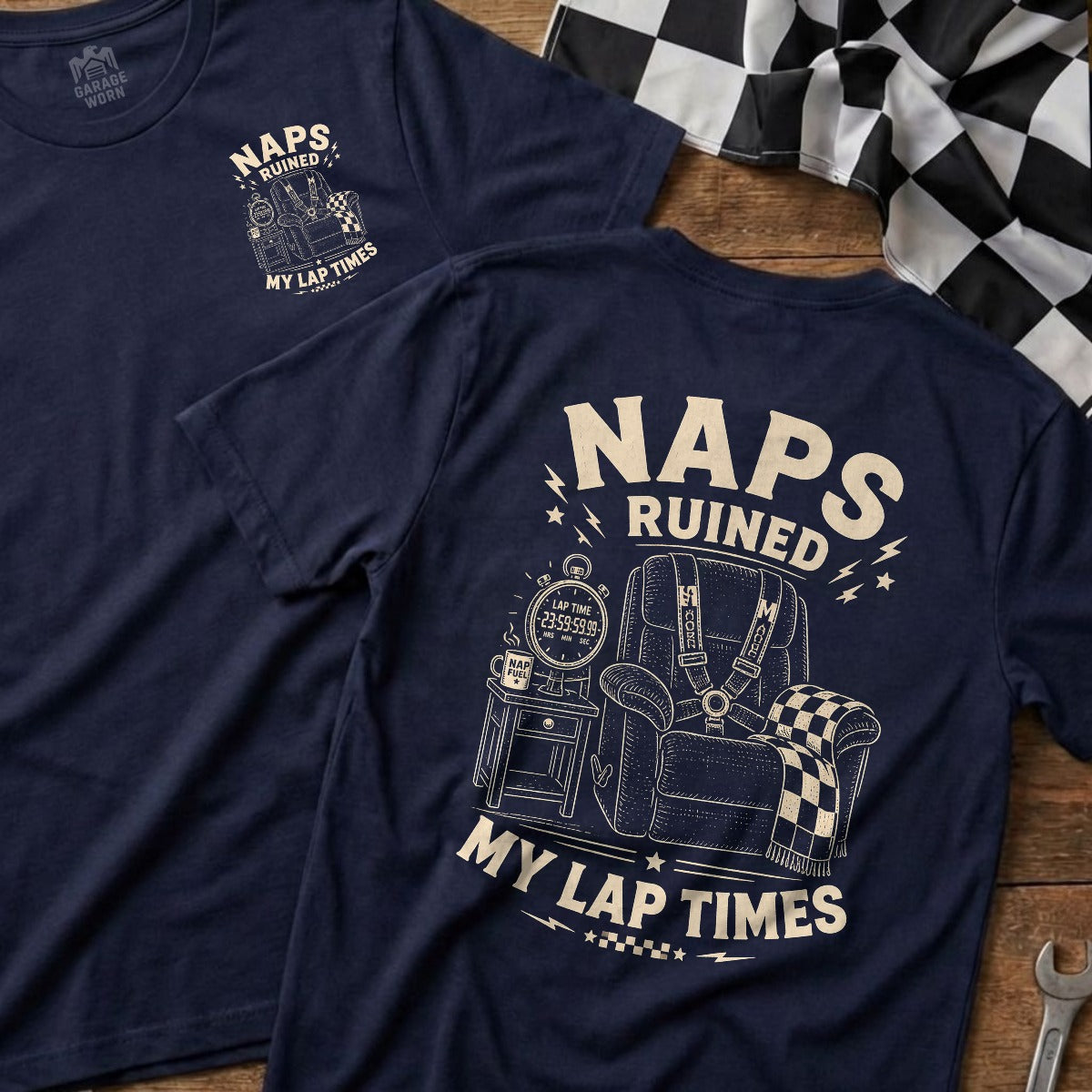 Navy | Front & Back