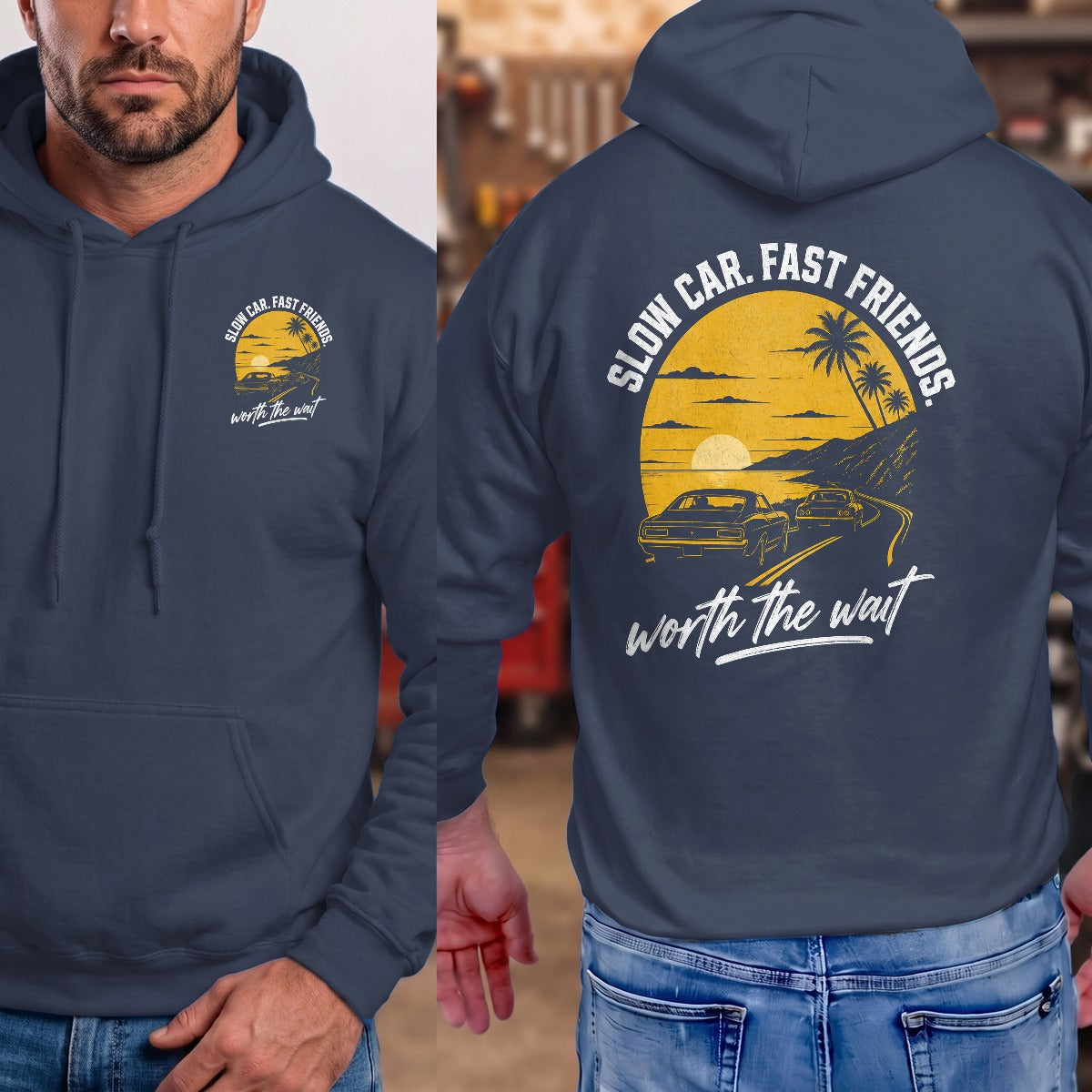 Navy | Front & Back