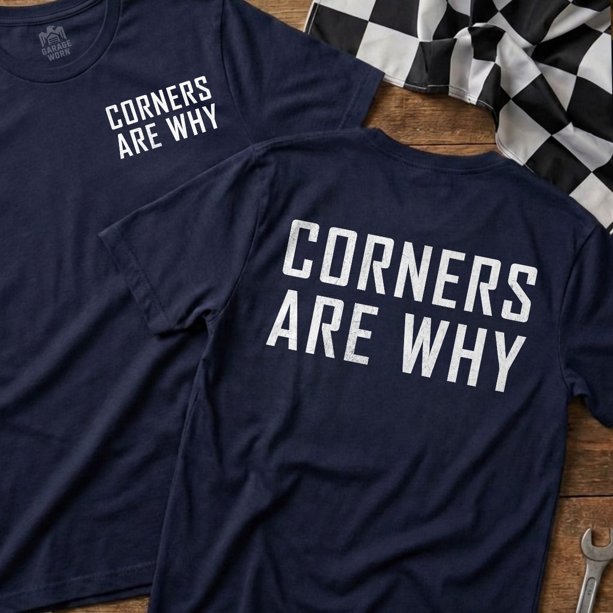 Navy | Front & Back
