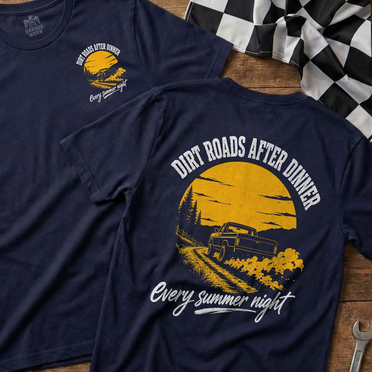 Navy | Front & Back