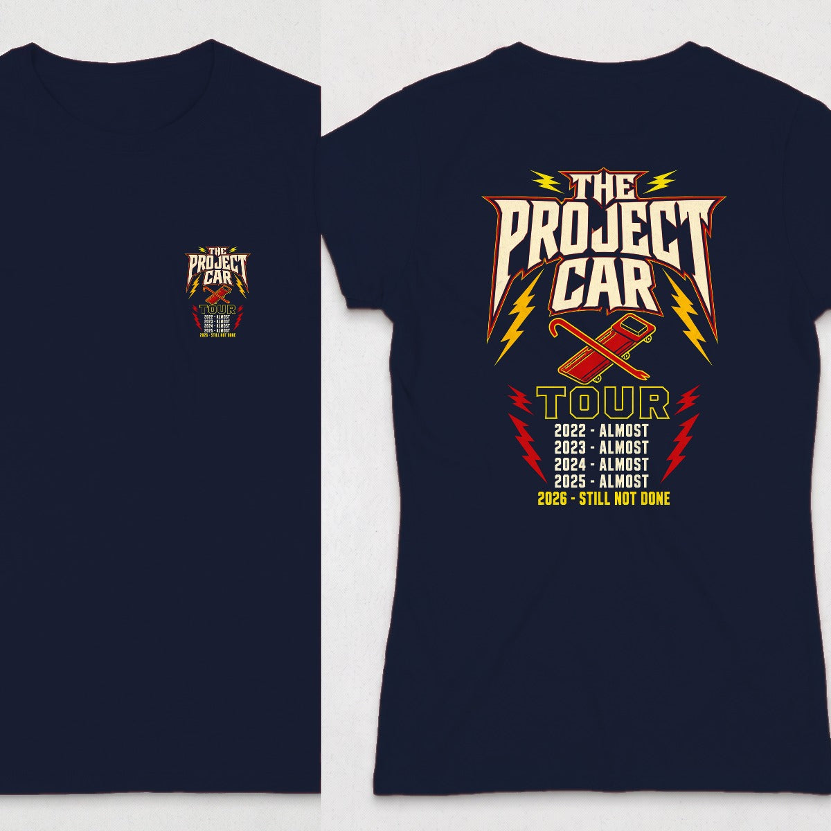 Navy | Front & Back