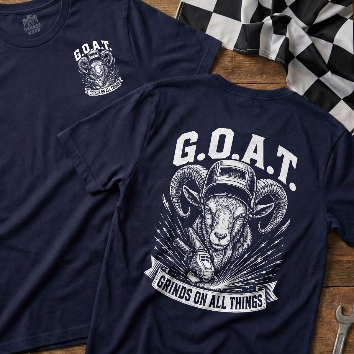 Navy | Front & Back
