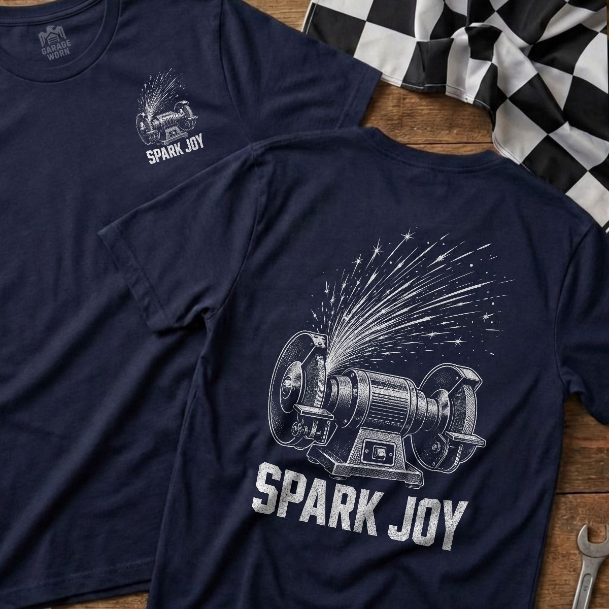 Navy | Front & Back
