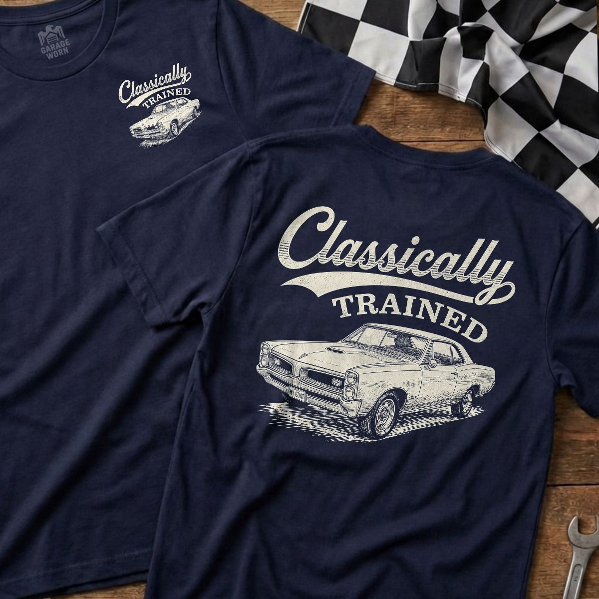 Navy | Front & Back