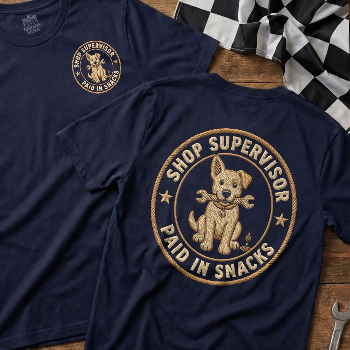 Navy | Front & Back