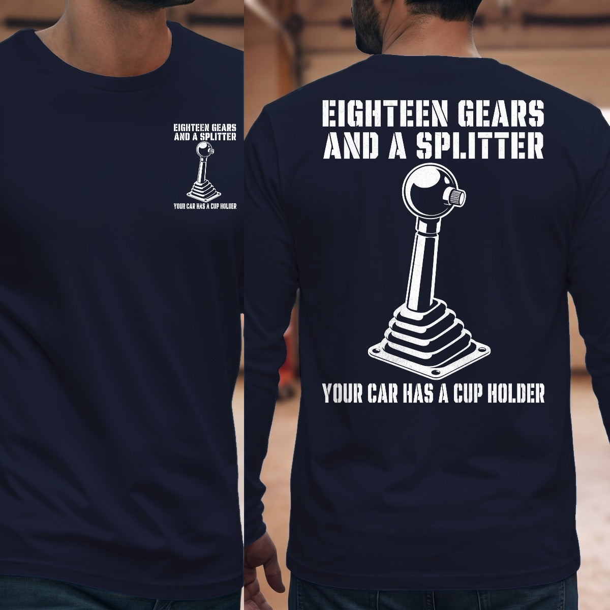 Navy | Front & Back
