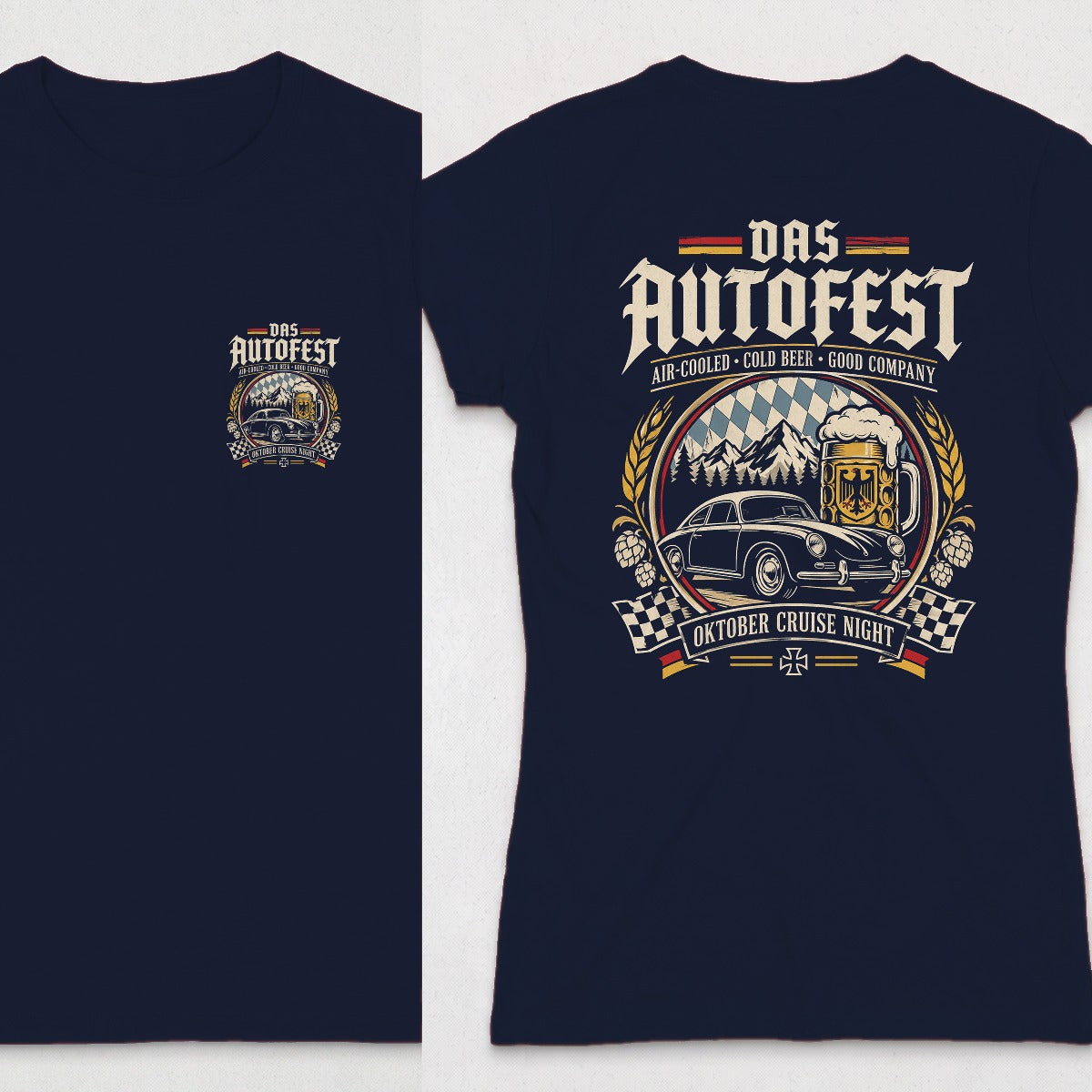 Navy | Front & Back