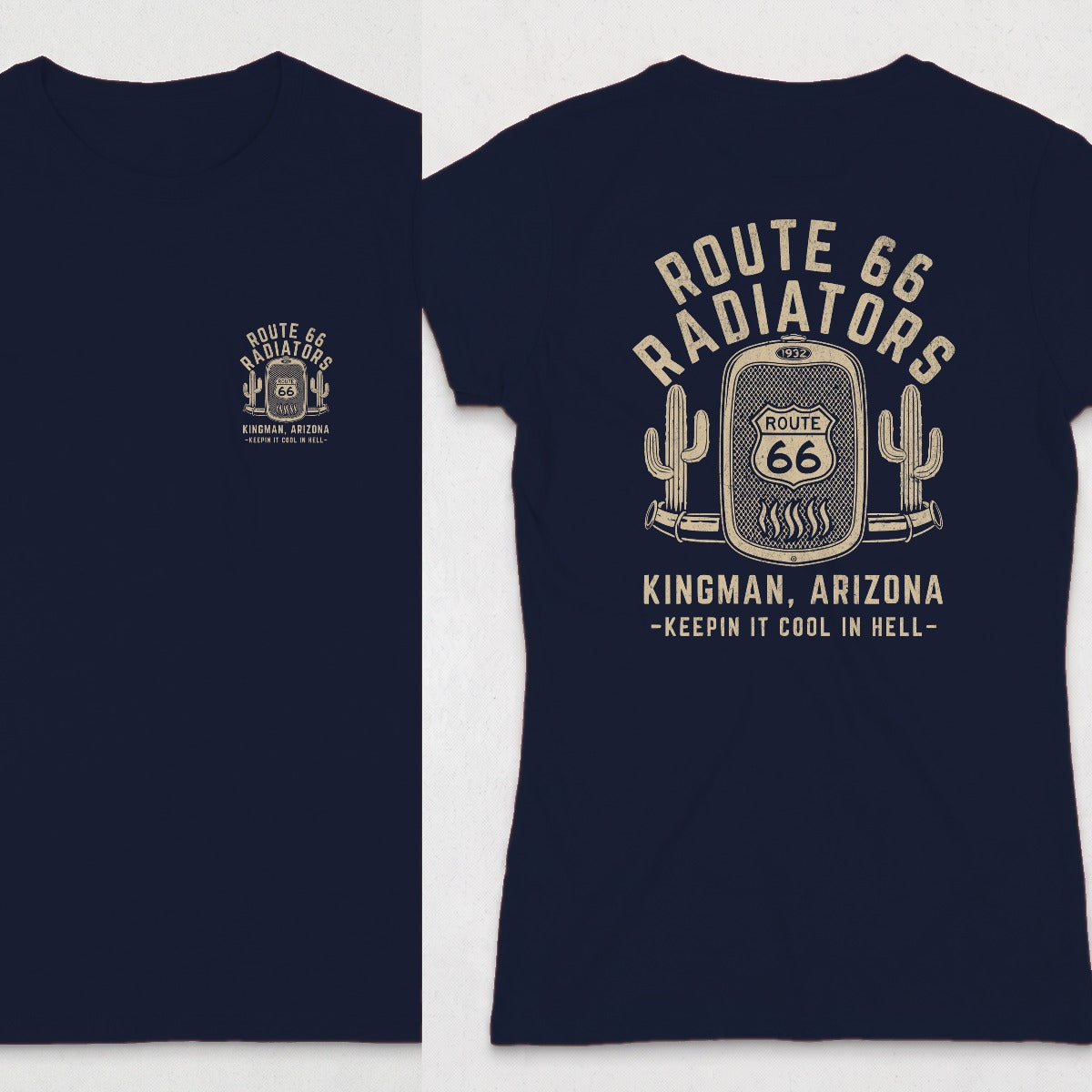 Navy | Front & Back
