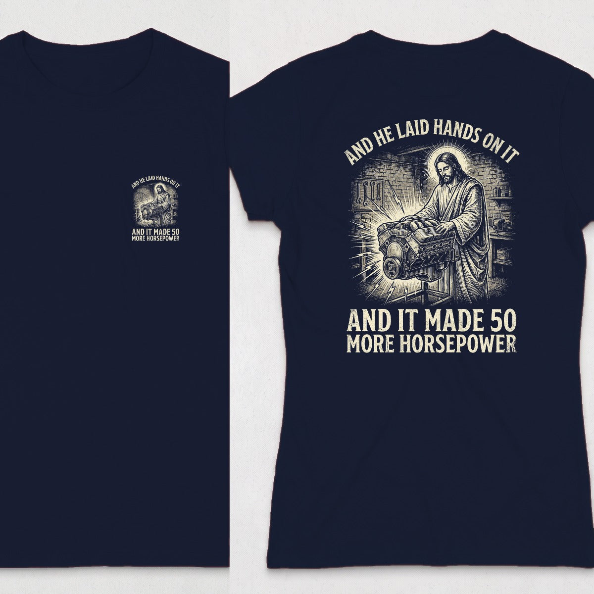 Navy | Front & Back