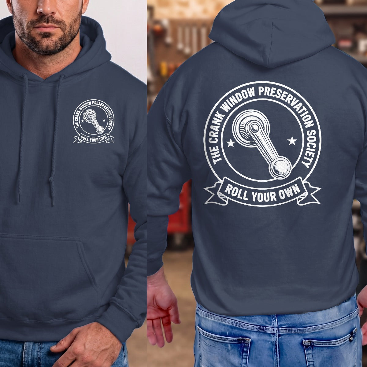 Navy | Front & Back