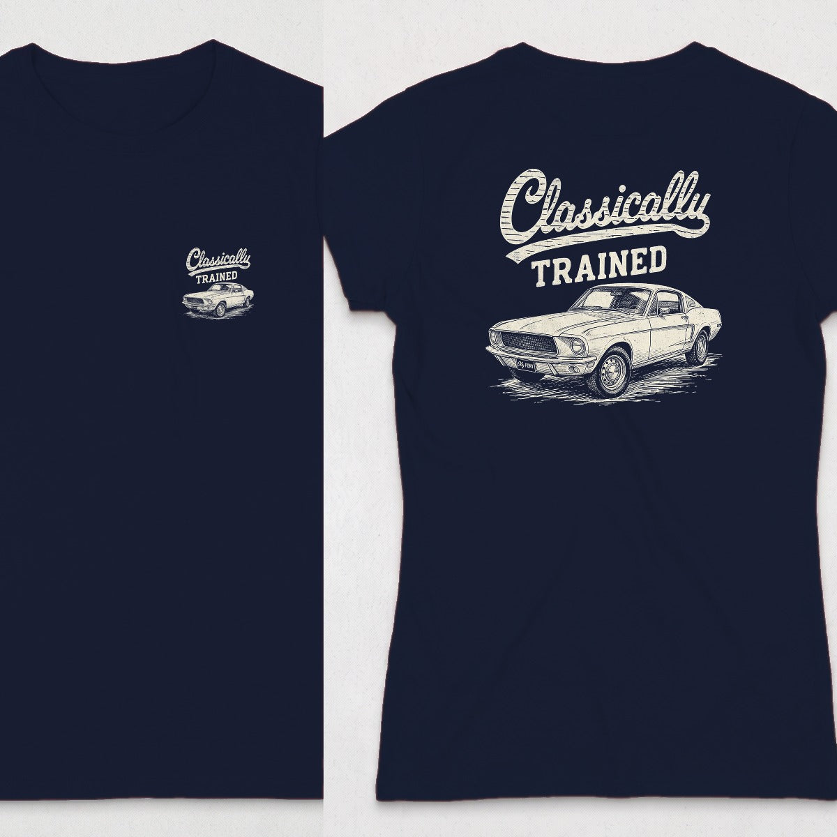 Navy | Front & Back