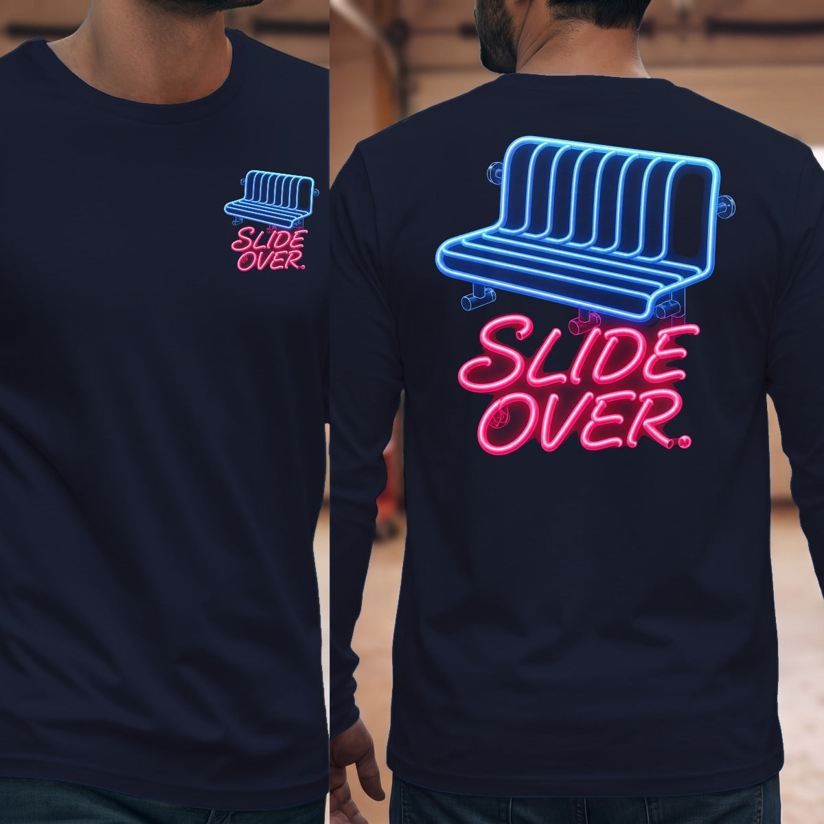 Navy | Front & Back
