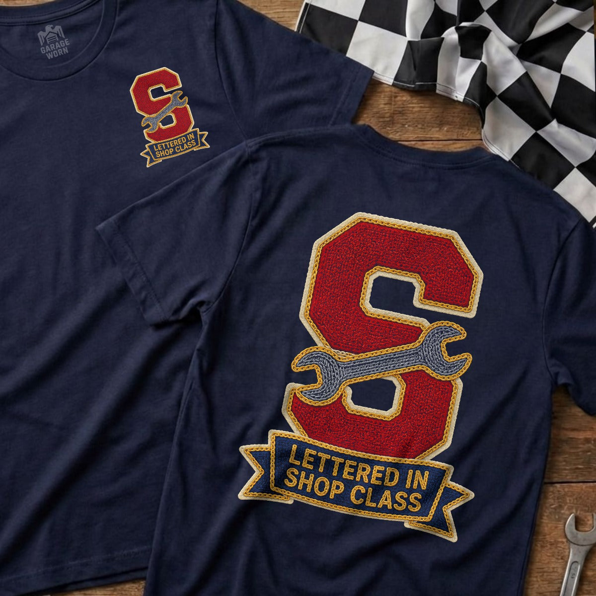 Navy | Front & Back
