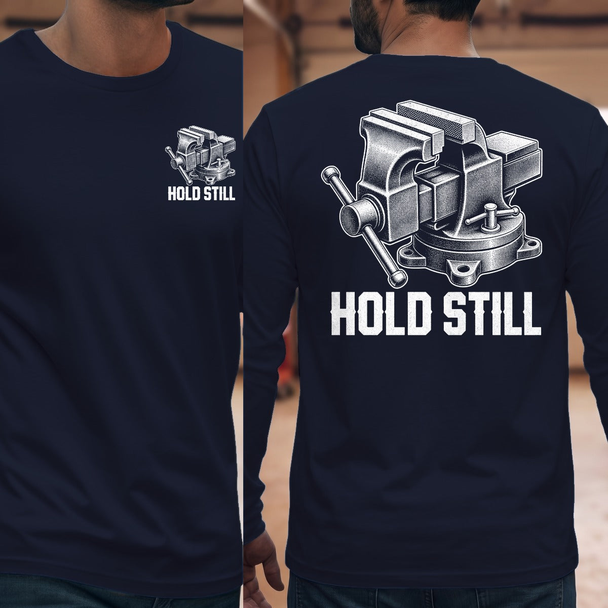 Navy | Front & Back