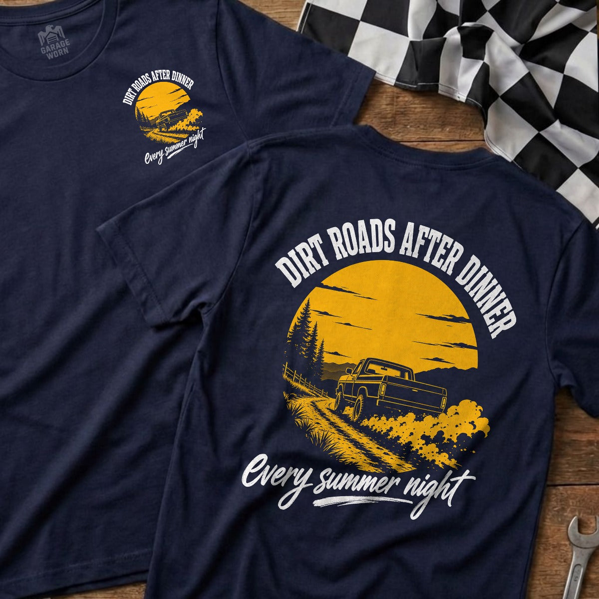 Navy | Front & Back