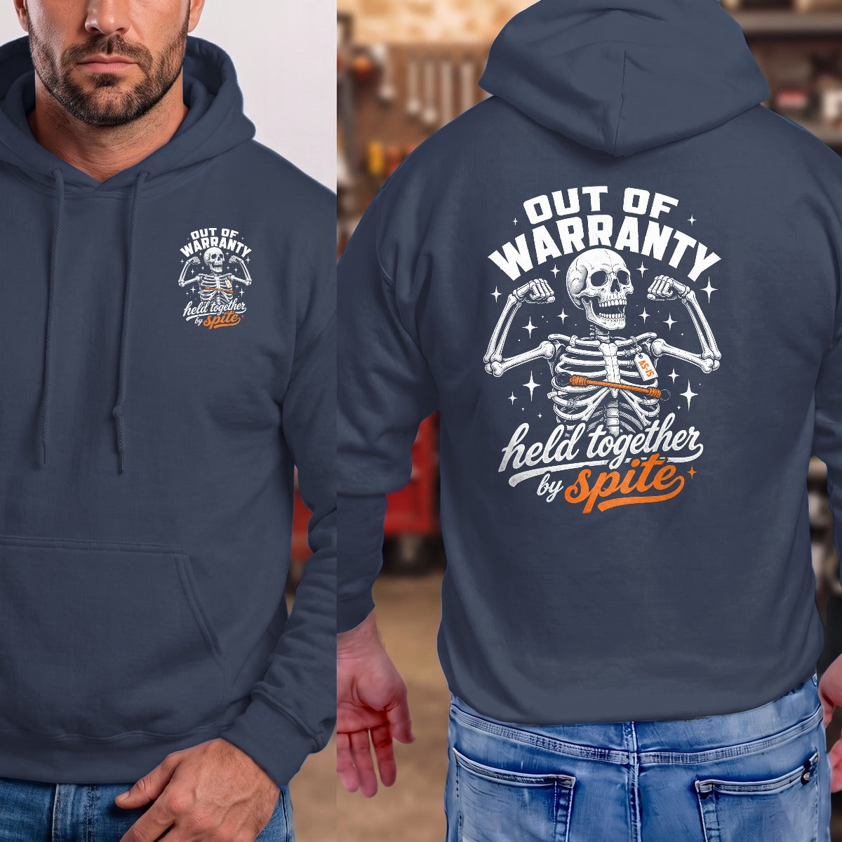 Navy | Front & Back