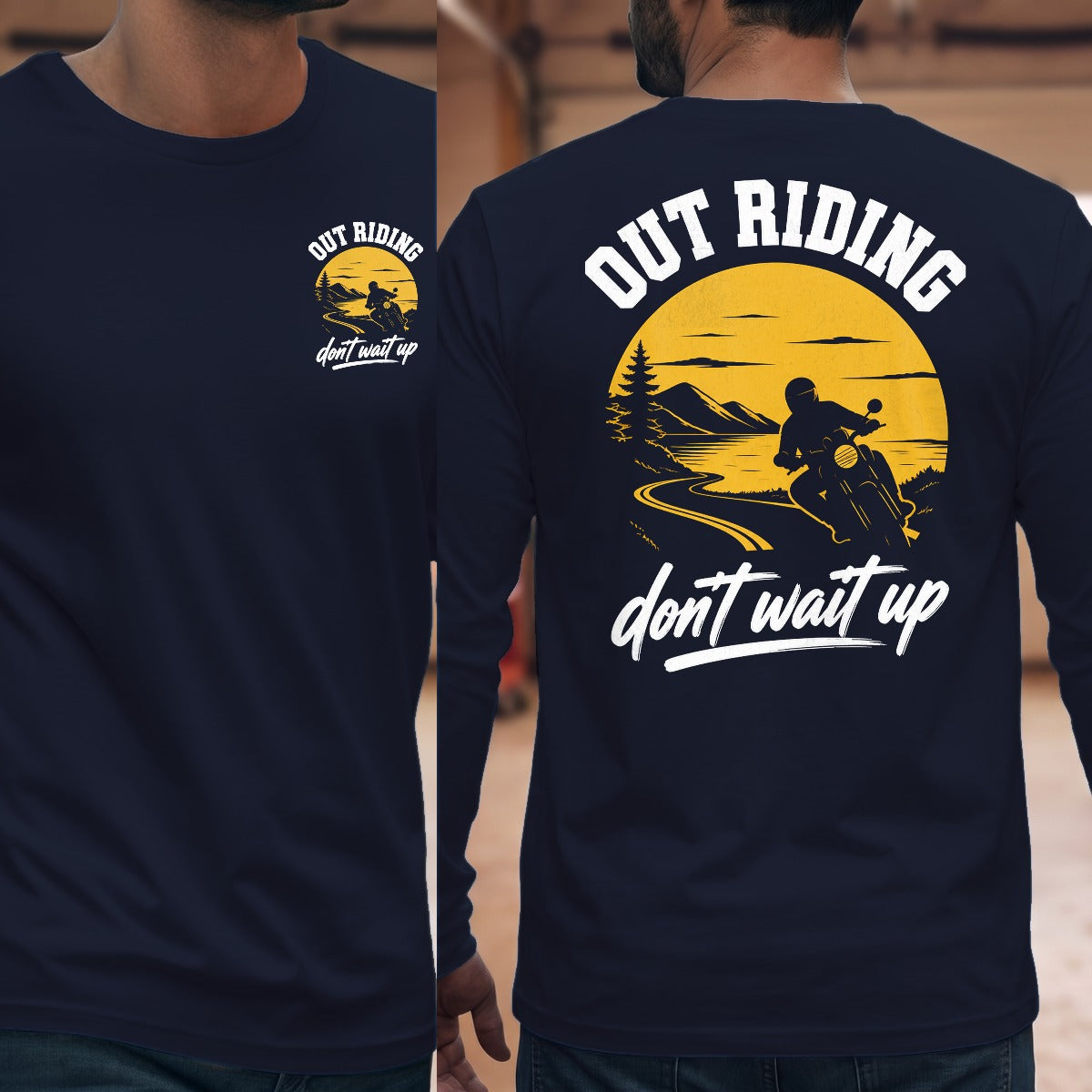 Navy | Front & Back