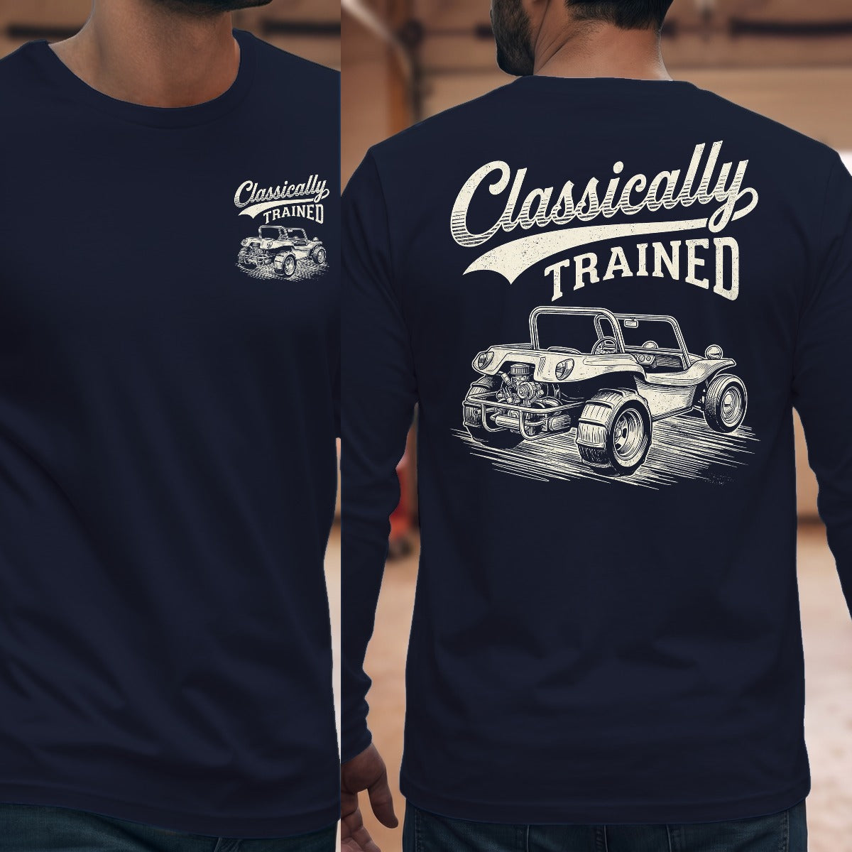 Navy | Front & Back