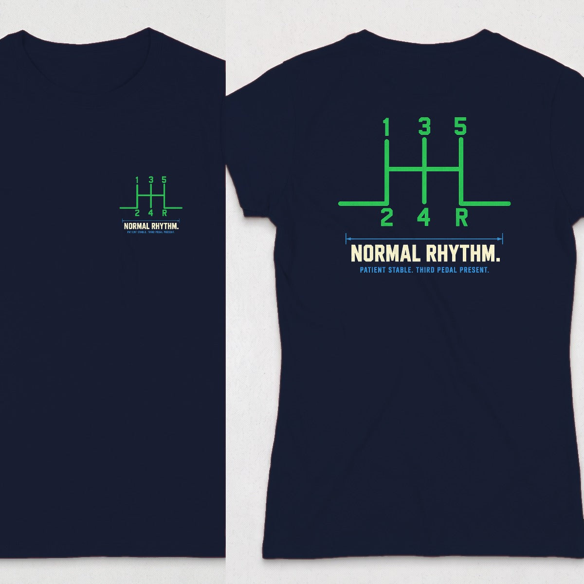 Navy | Front & Back