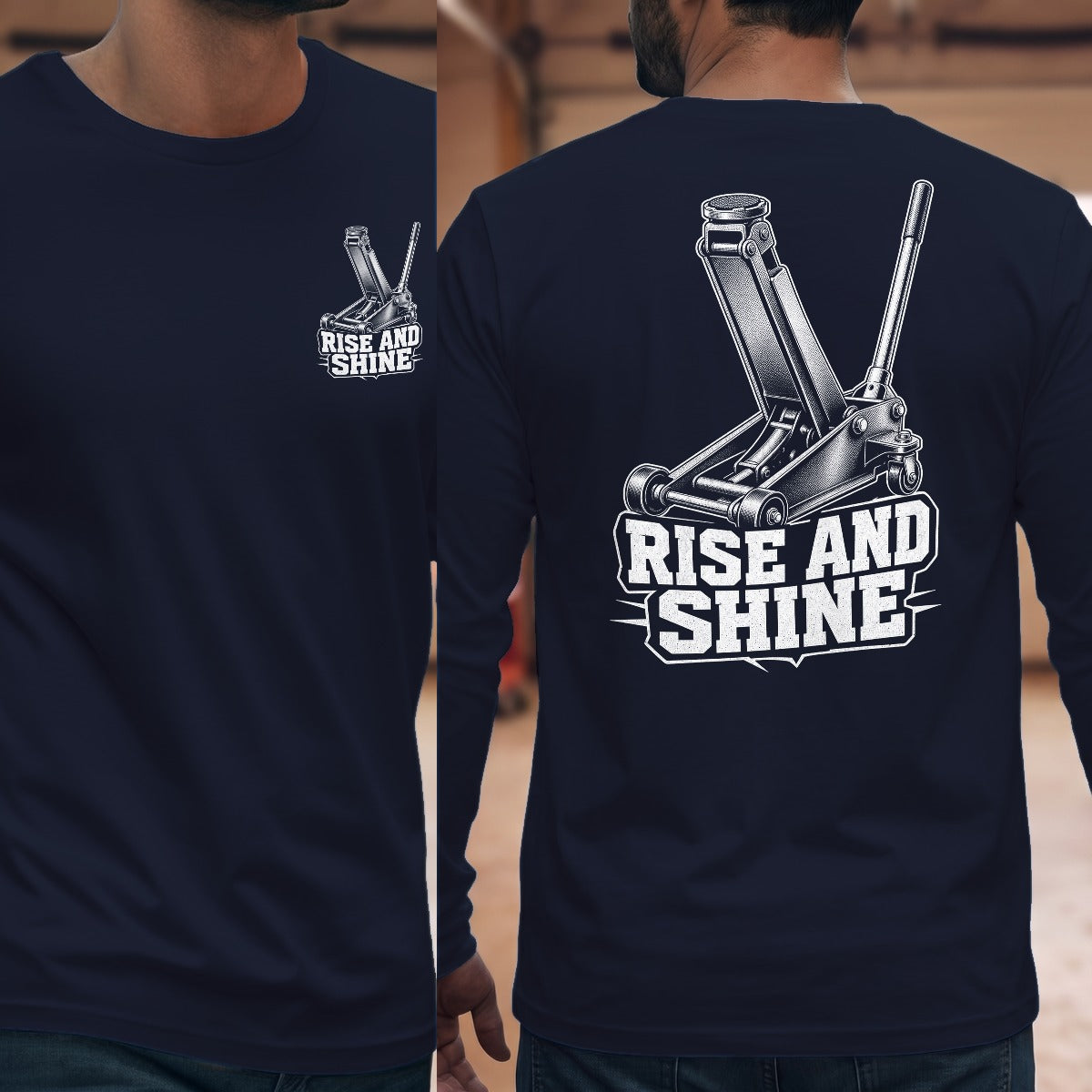 Navy | Front & Back