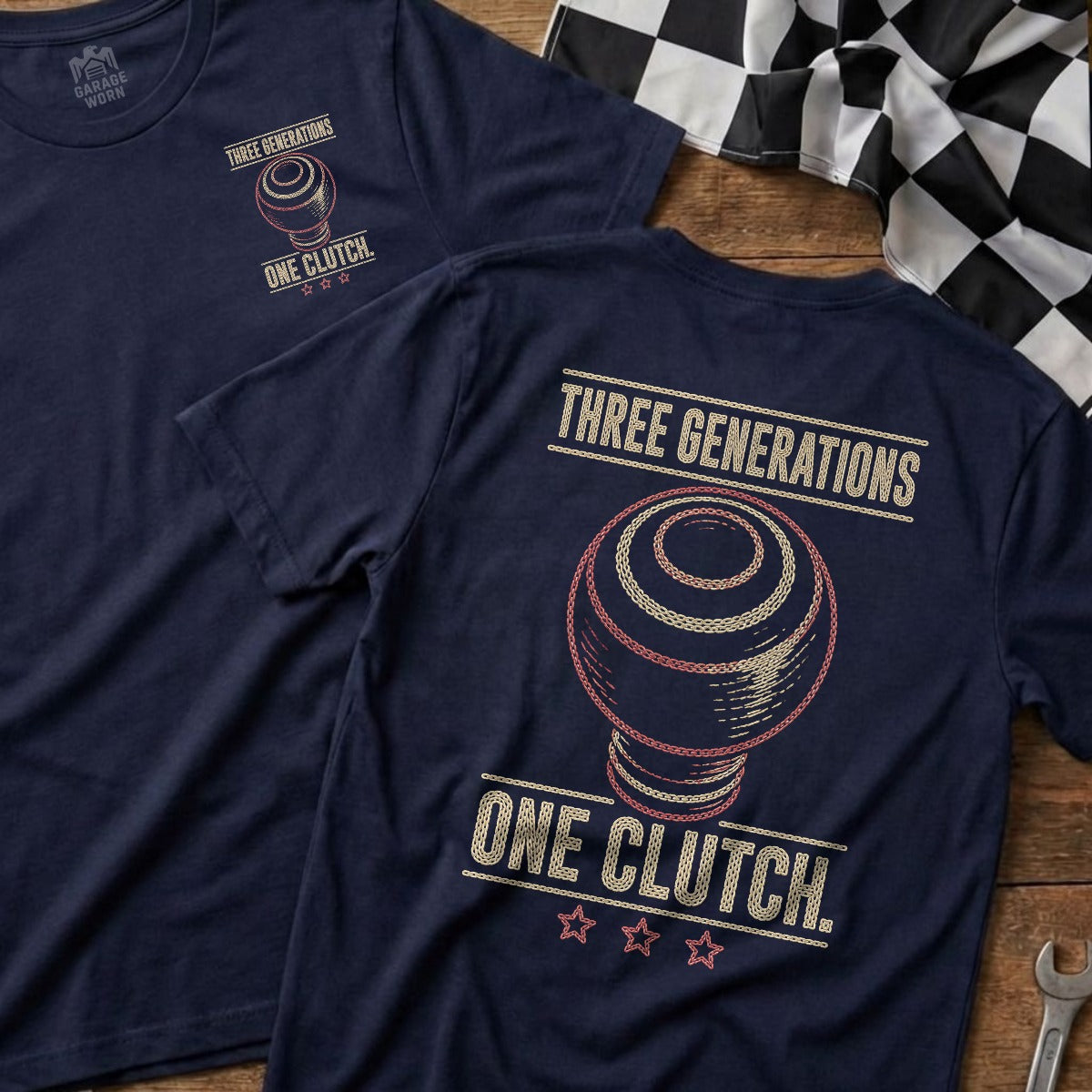 Navy | Front & Back