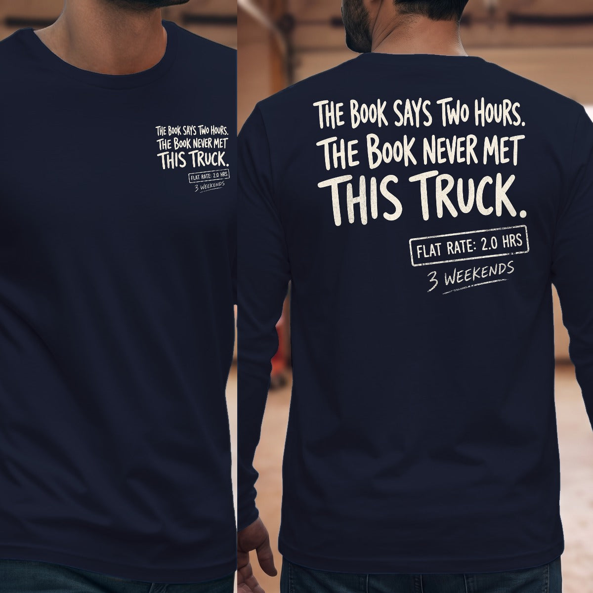Navy | Front & Back