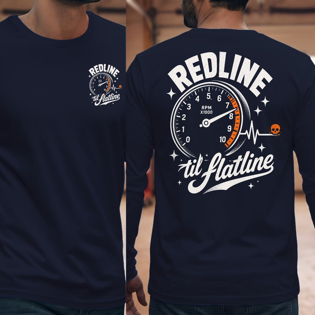 Navy | Front & Back