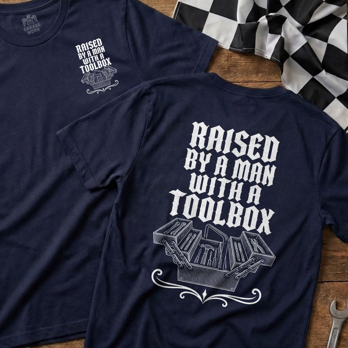 Navy | Front & Back