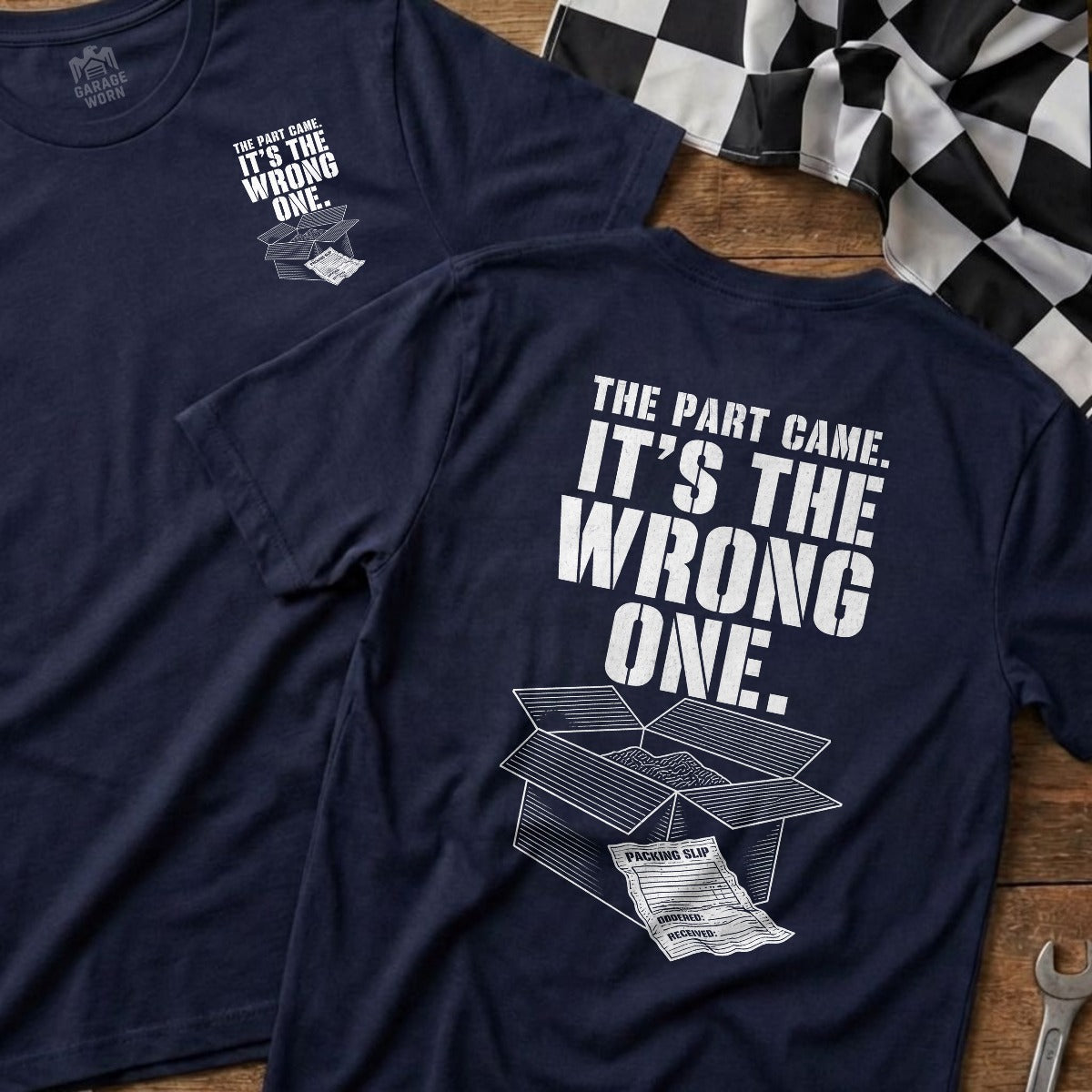Navy | Front & Back