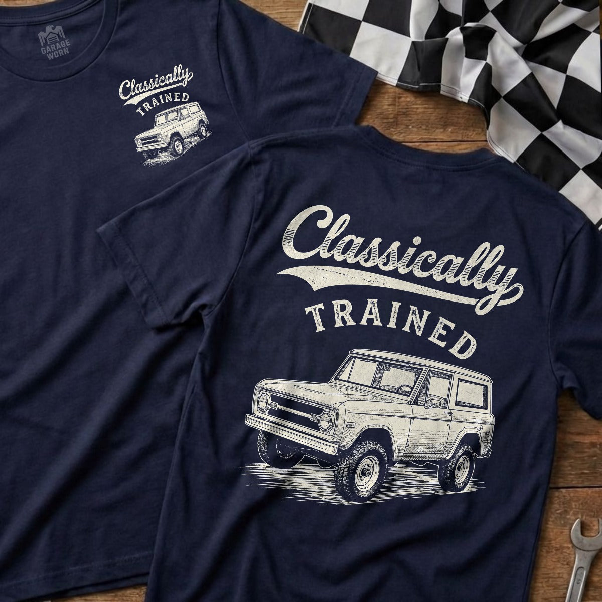 Navy | Front & Back