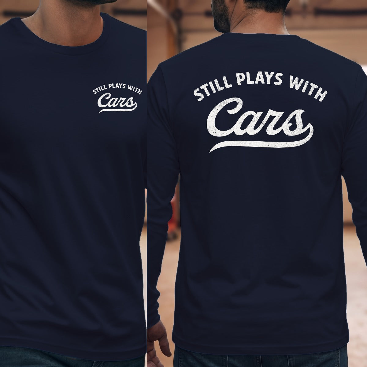 Navy | Front & Back