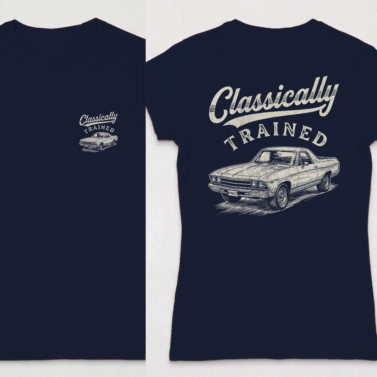 Navy | Front & Back