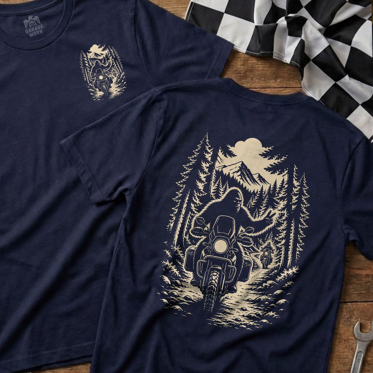 Navy | Front & Back
