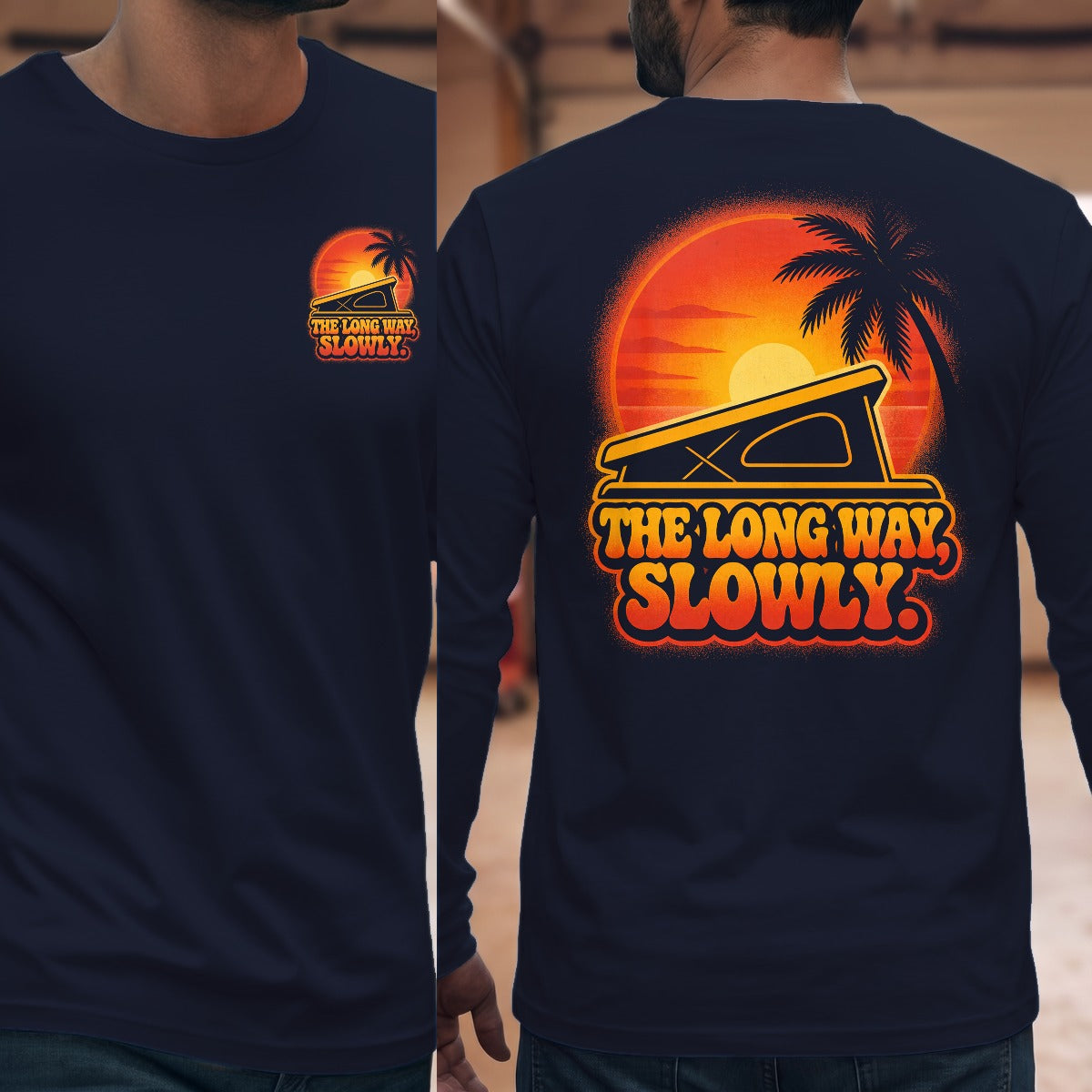 Navy | Front & Back