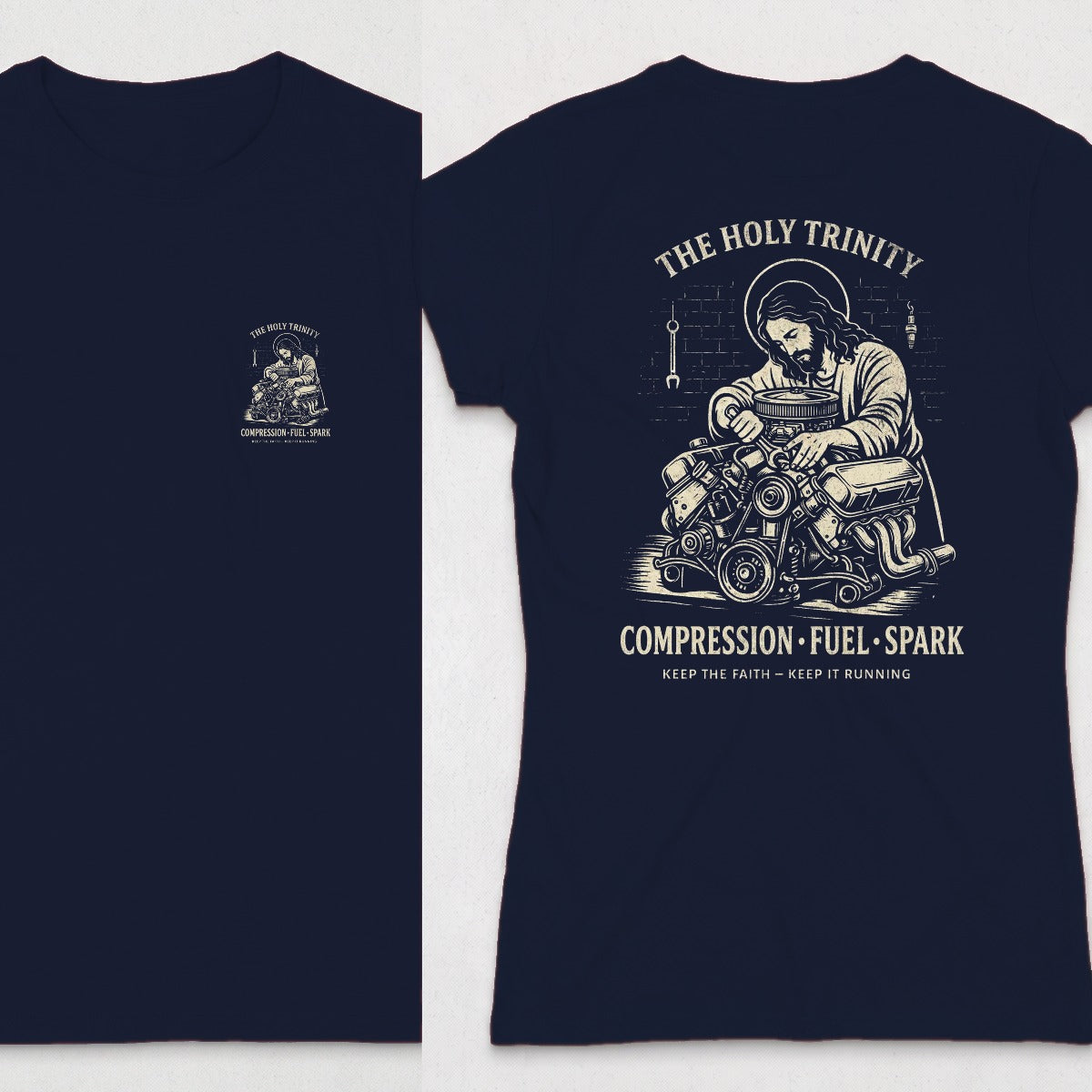 Navy | Front & Back