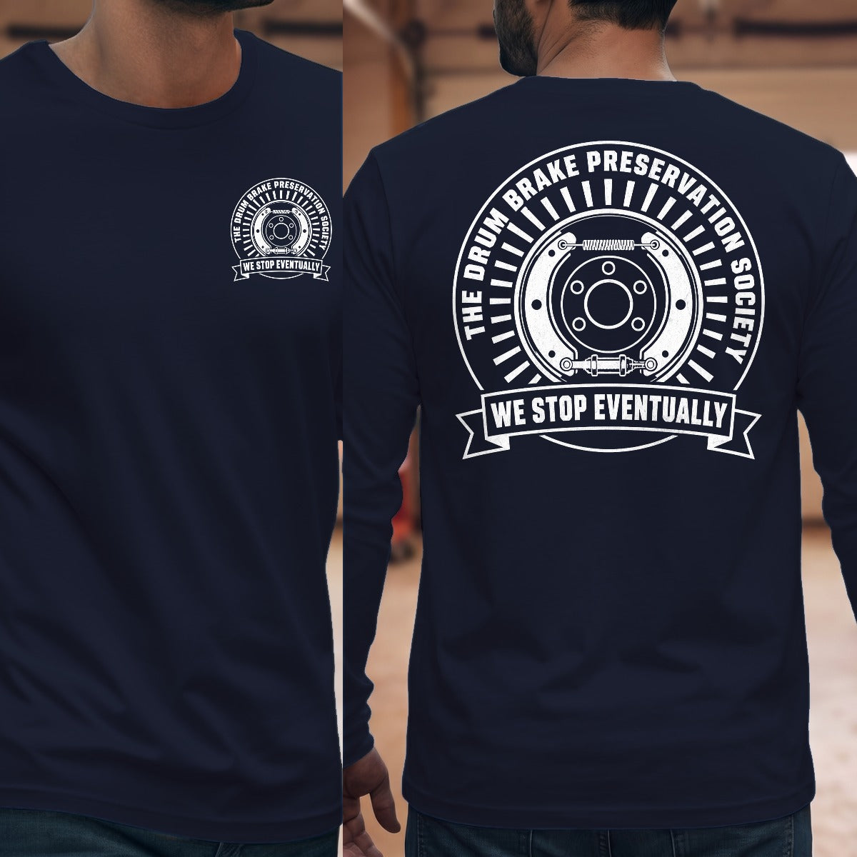 Navy | Front & Back