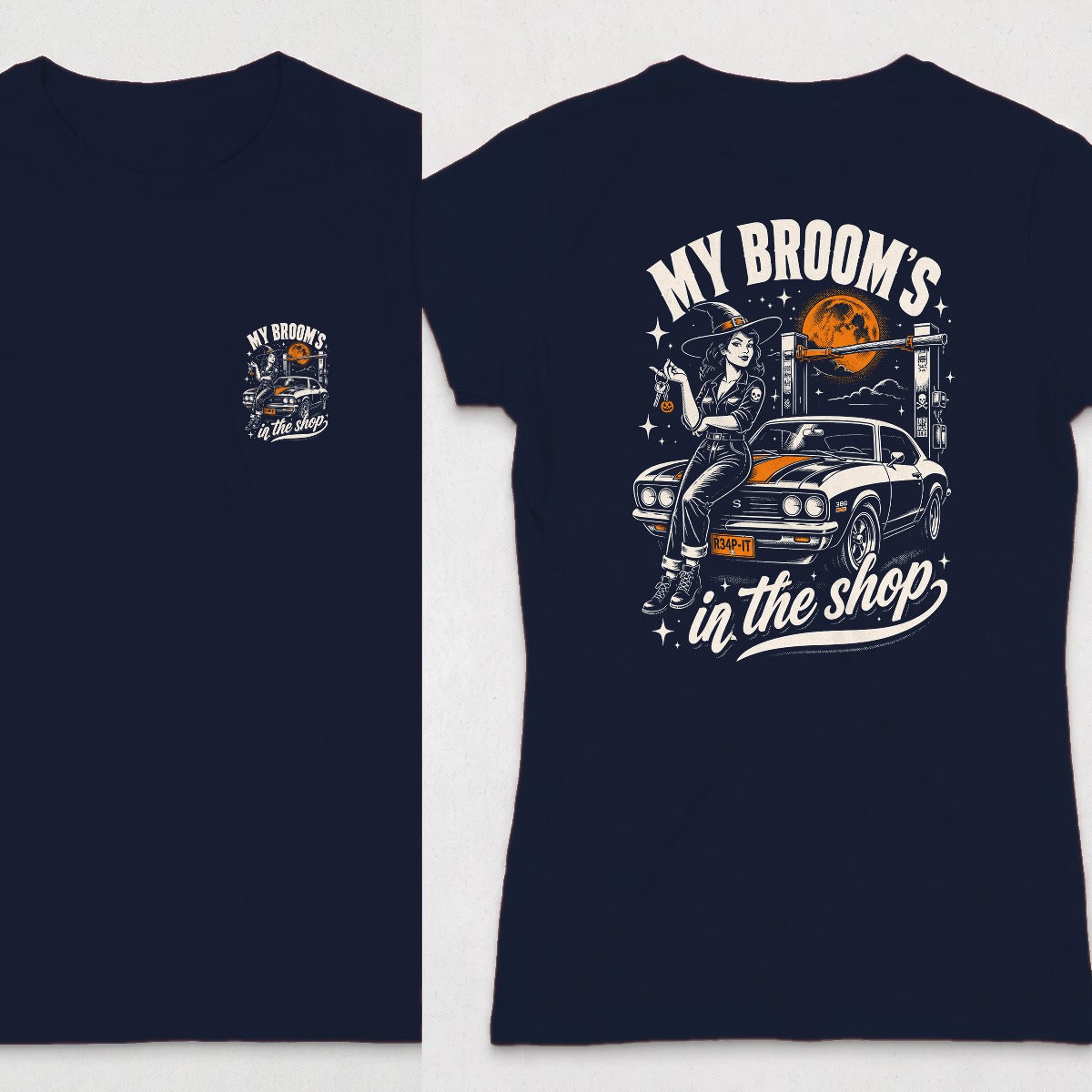 Navy | Front & Back