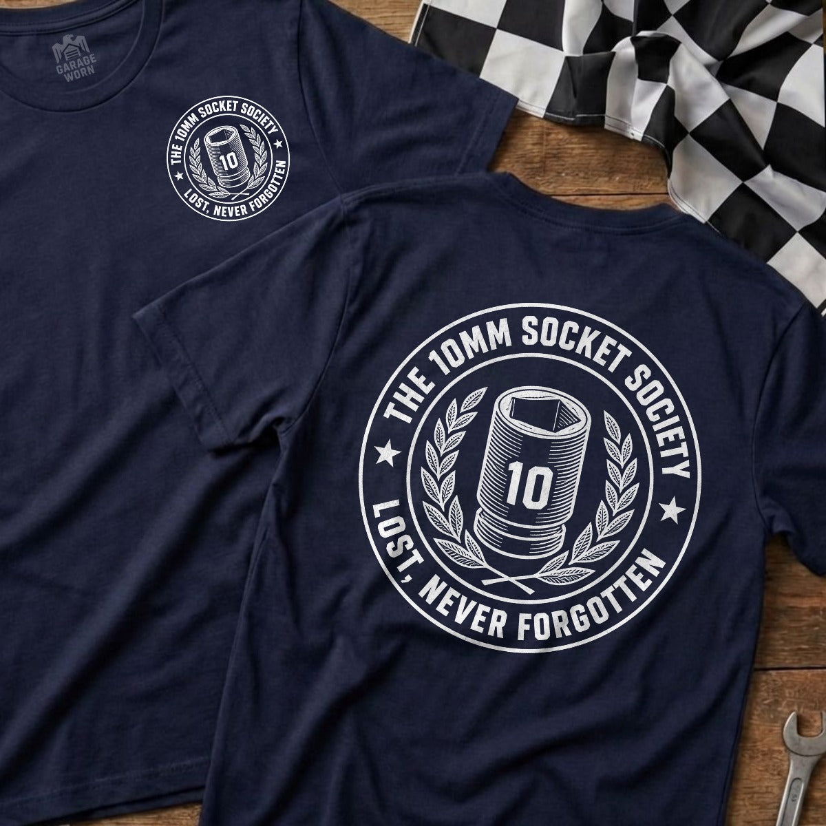 Navy | Front & Back